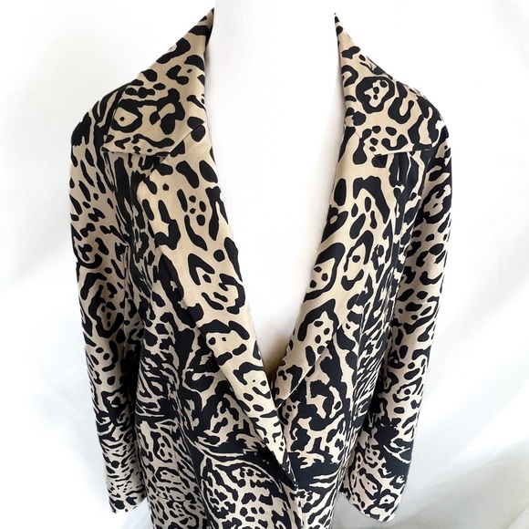 Pedro Lourenco Leopard Trench Coat 42 / M - Picture 7 of 15